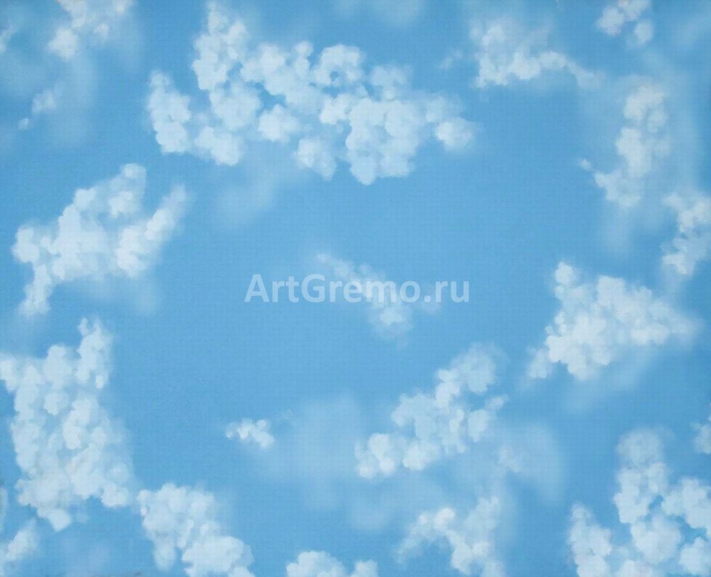 Небо - роспись на потолке.