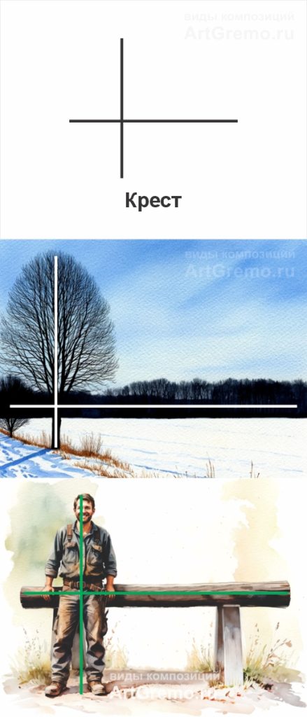 Композиция Крест
